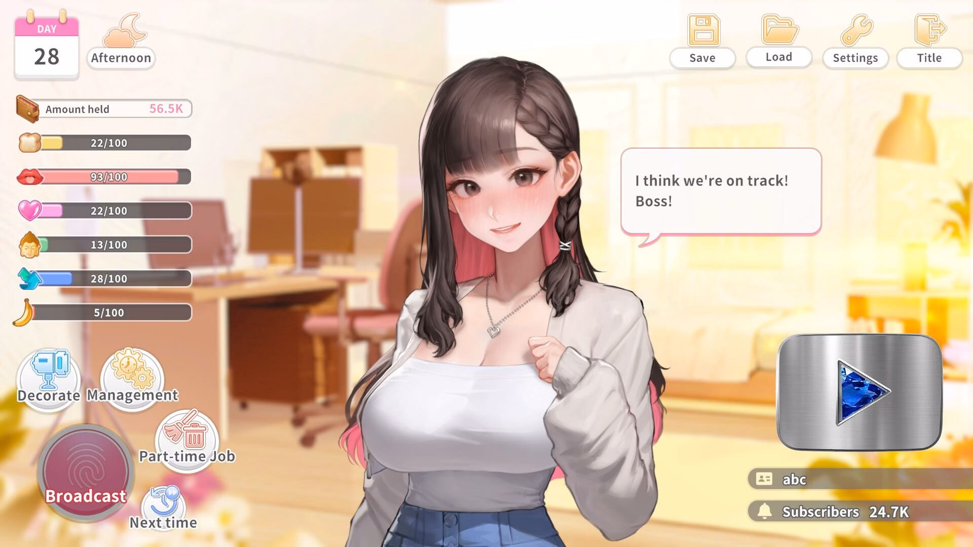 Streaming ON! VTuber Training