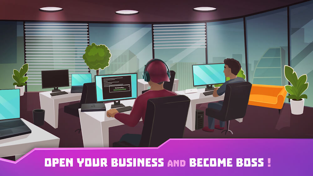 Hacker or Dev Tycoon? Tap Sim Mod
