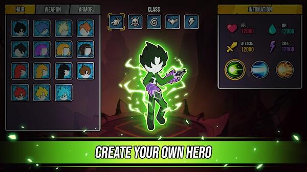 Super Stickman Dragon Warriors
