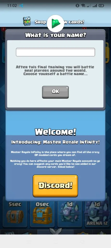 Master Royale Infinity