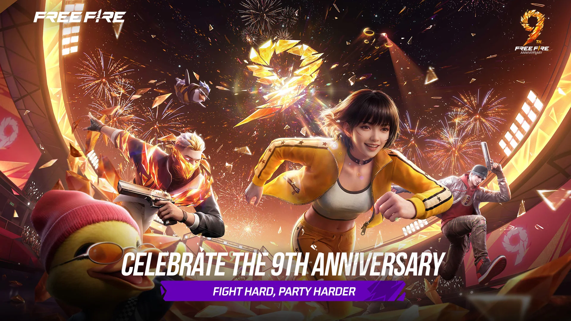 Free Fire: 9th Anniversary