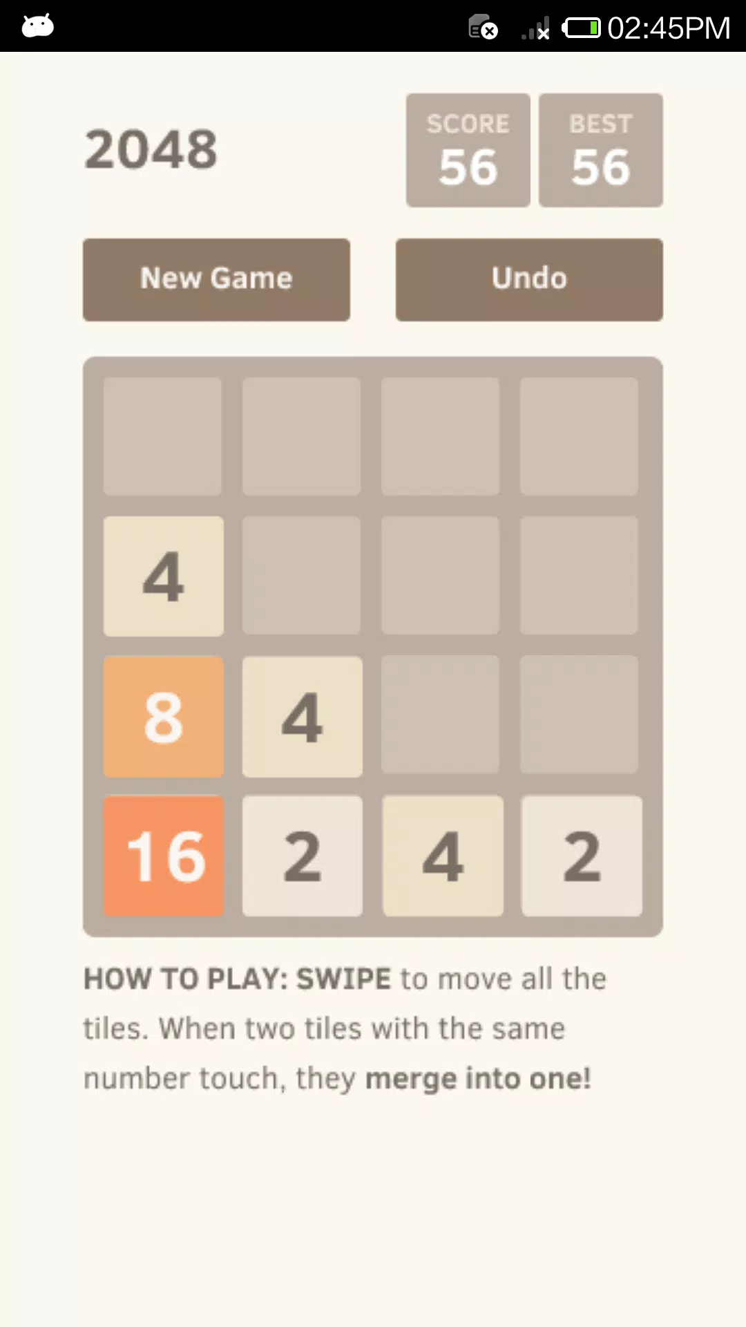 2048 Undo unlimited Mod