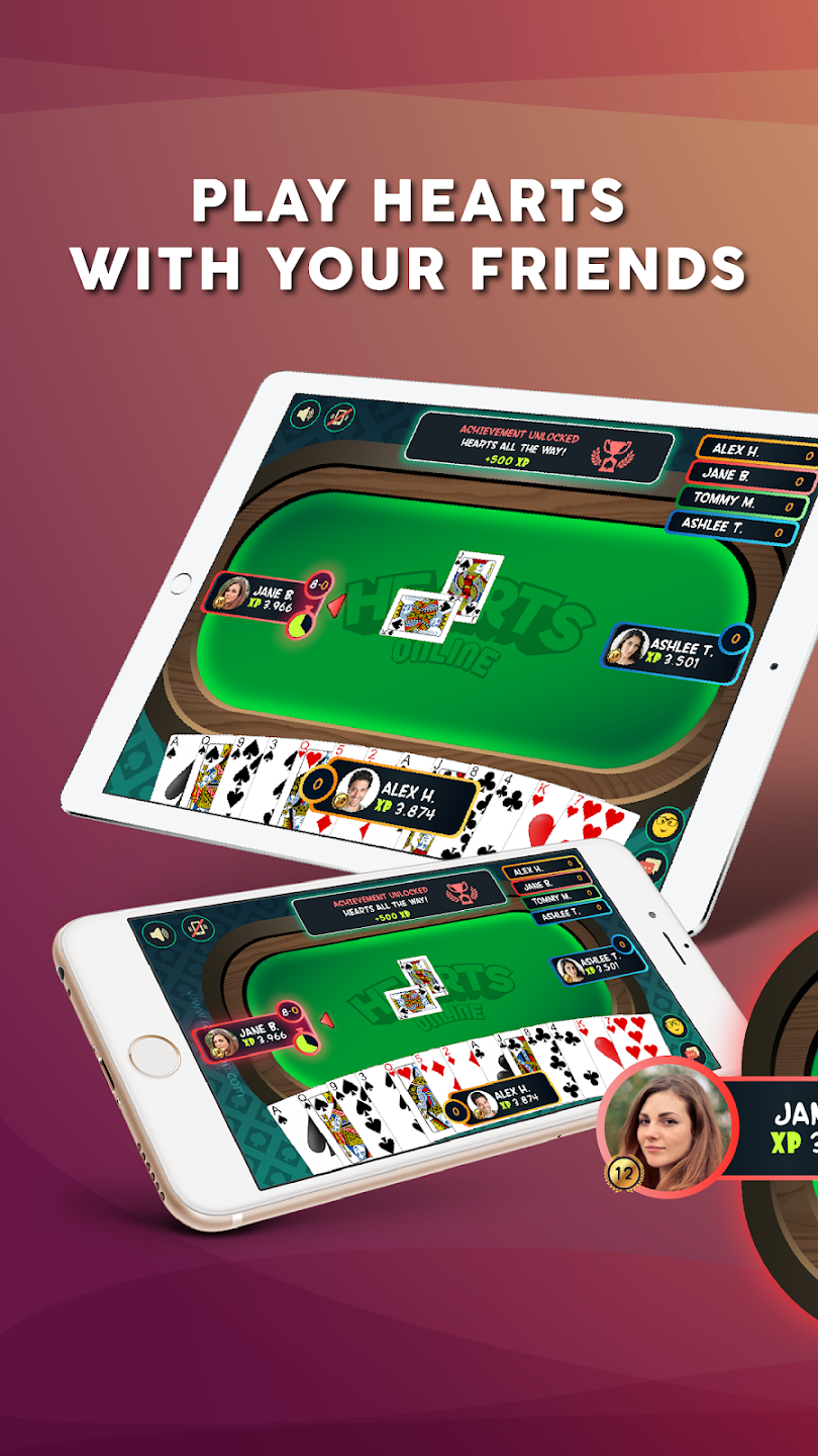 Hearts - Online Hearts Game
