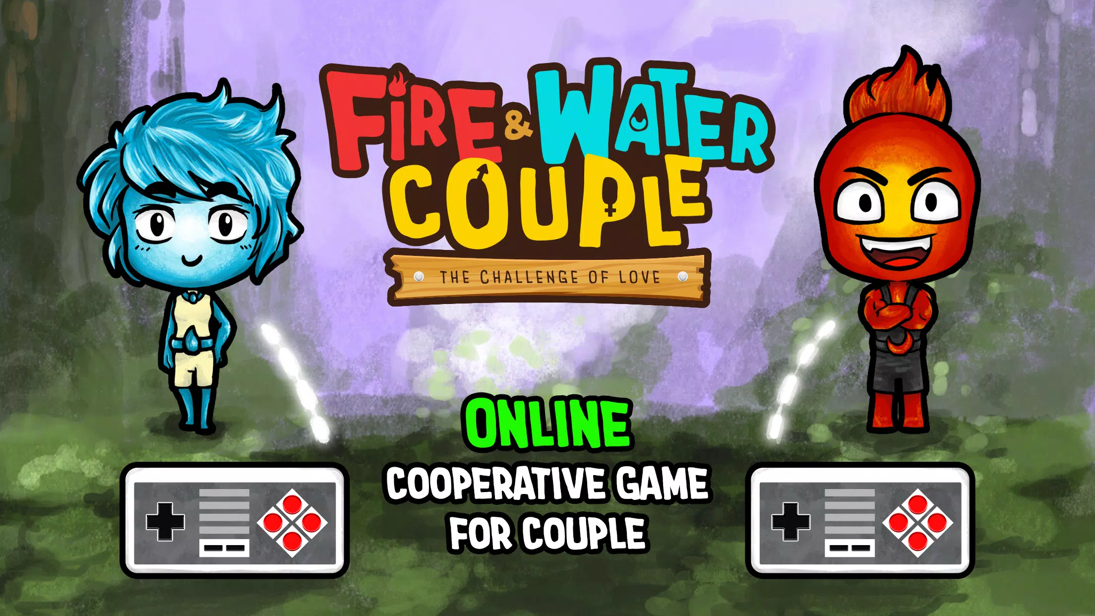 Fire and Water: Online Co-op Fire and Water: Online Co-op