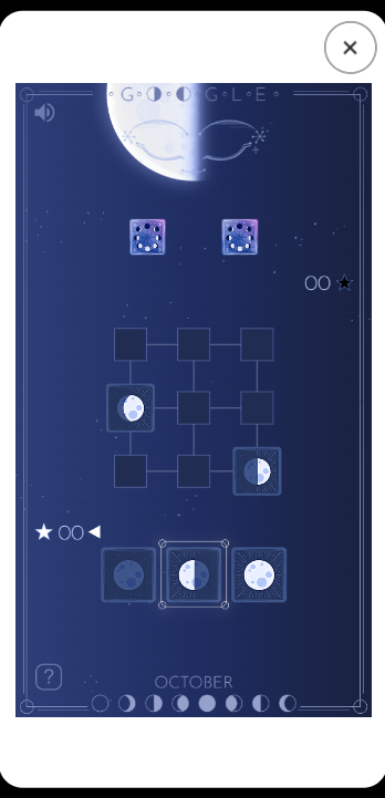 Doodle Moon -Lunar Phases Game
