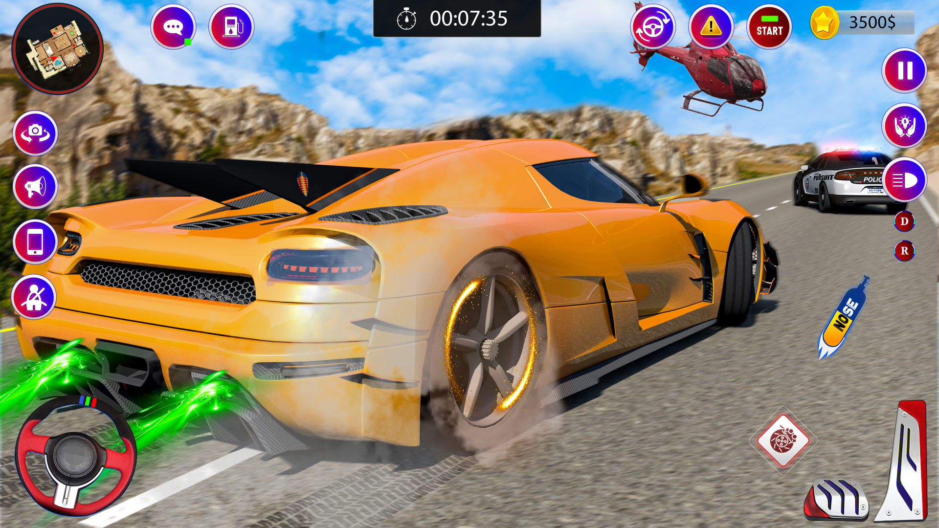 Police Car: Police Chase Games