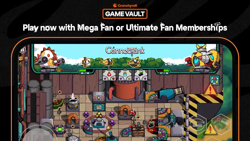 Crunchyroll: ConnecTank Crunchyroll: ConnecTank