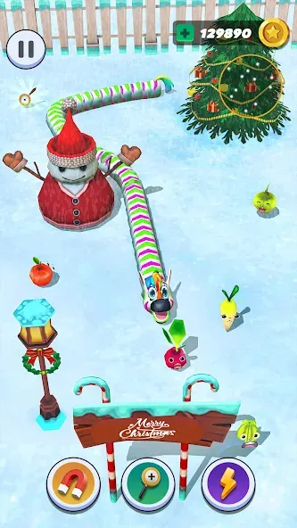 Hungry Snake 3D - Worm Games