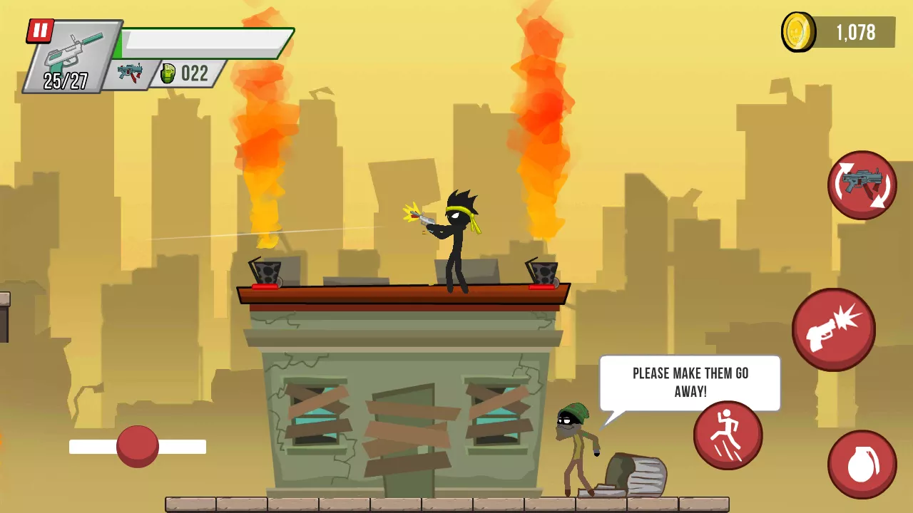 Stickman vs Zombies Stickman vs Zombies