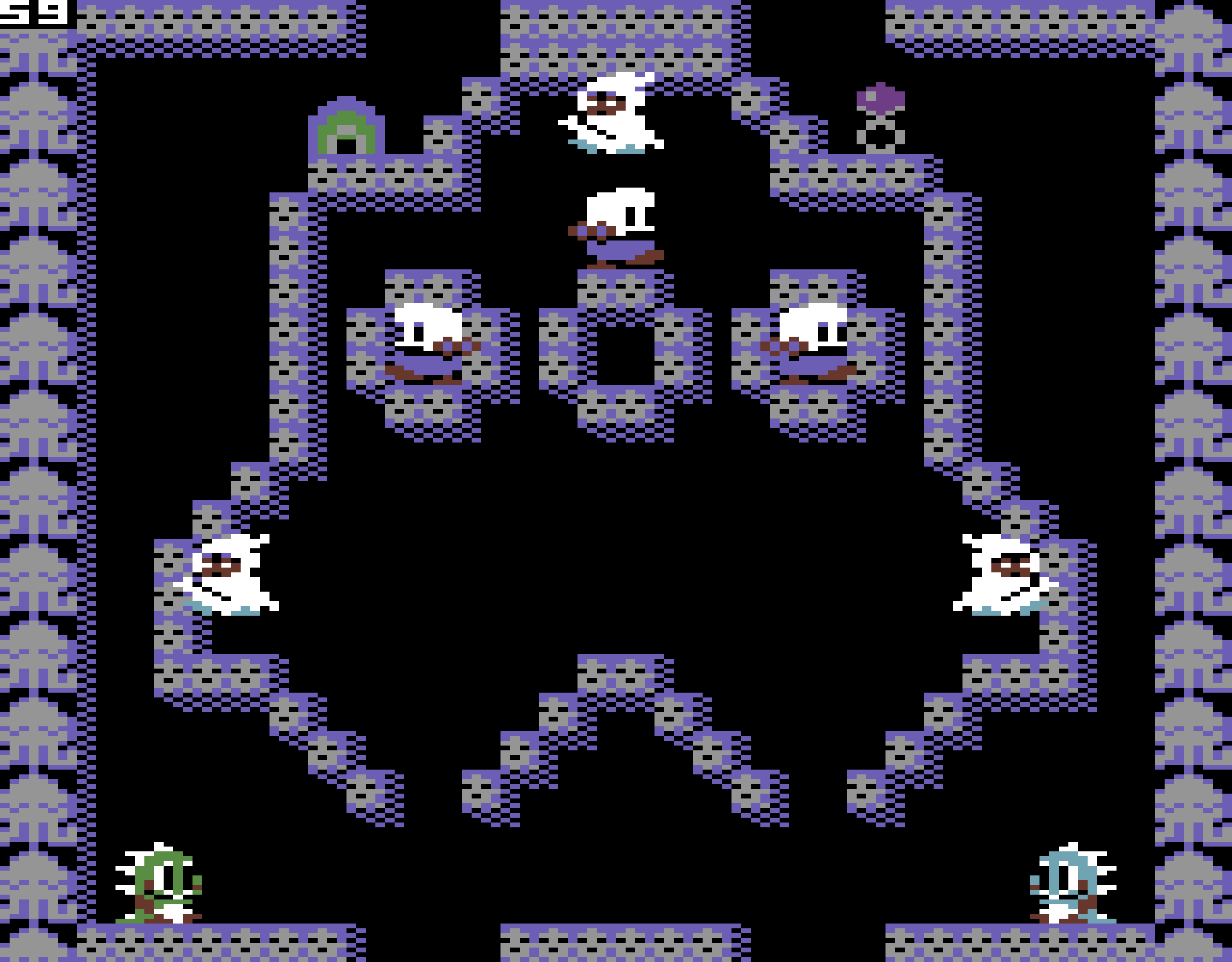 Bubble Bobble: Lost Cave C64