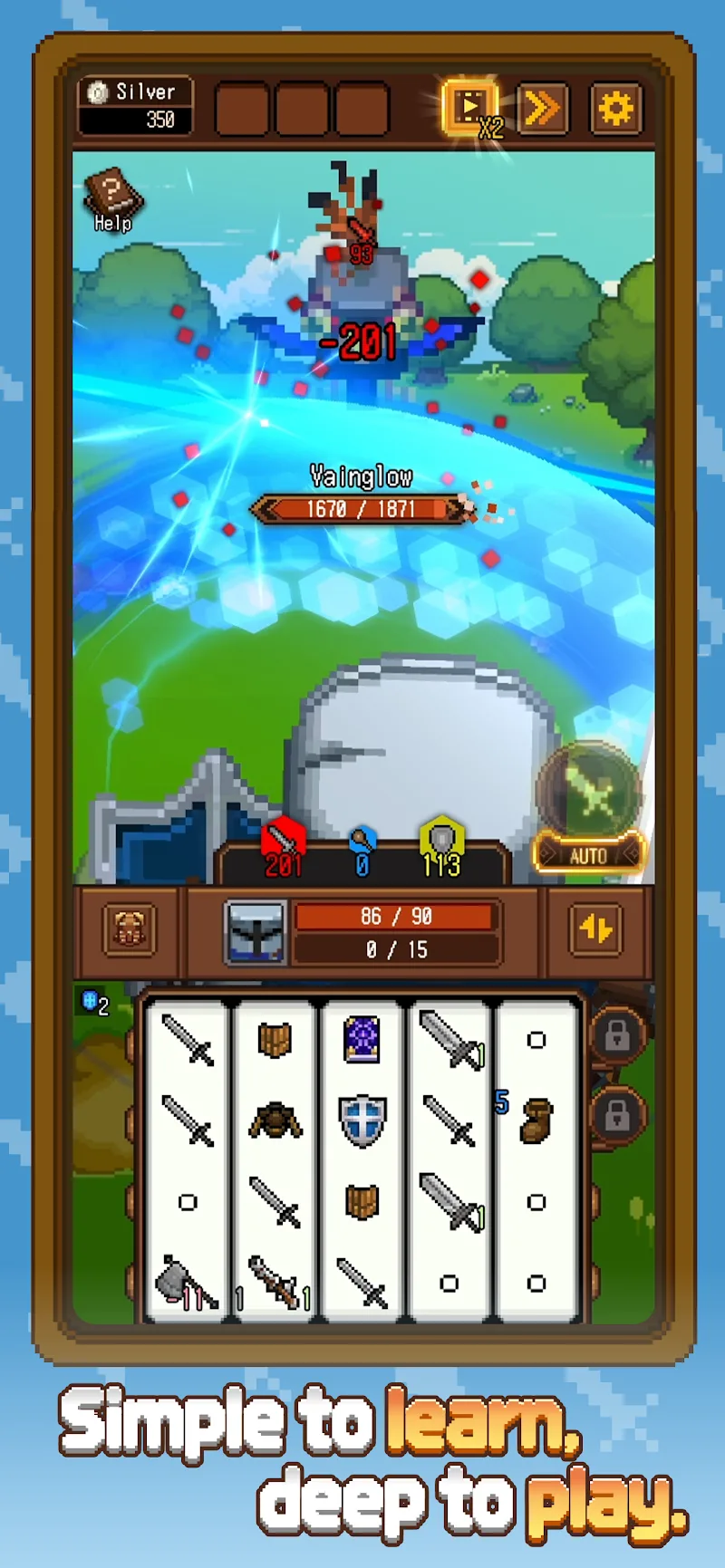 Weak Hero but save the World
