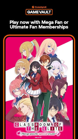 Crunchyroll: Classroom of the Elite Crunchyroll: Classroom of the Elite
