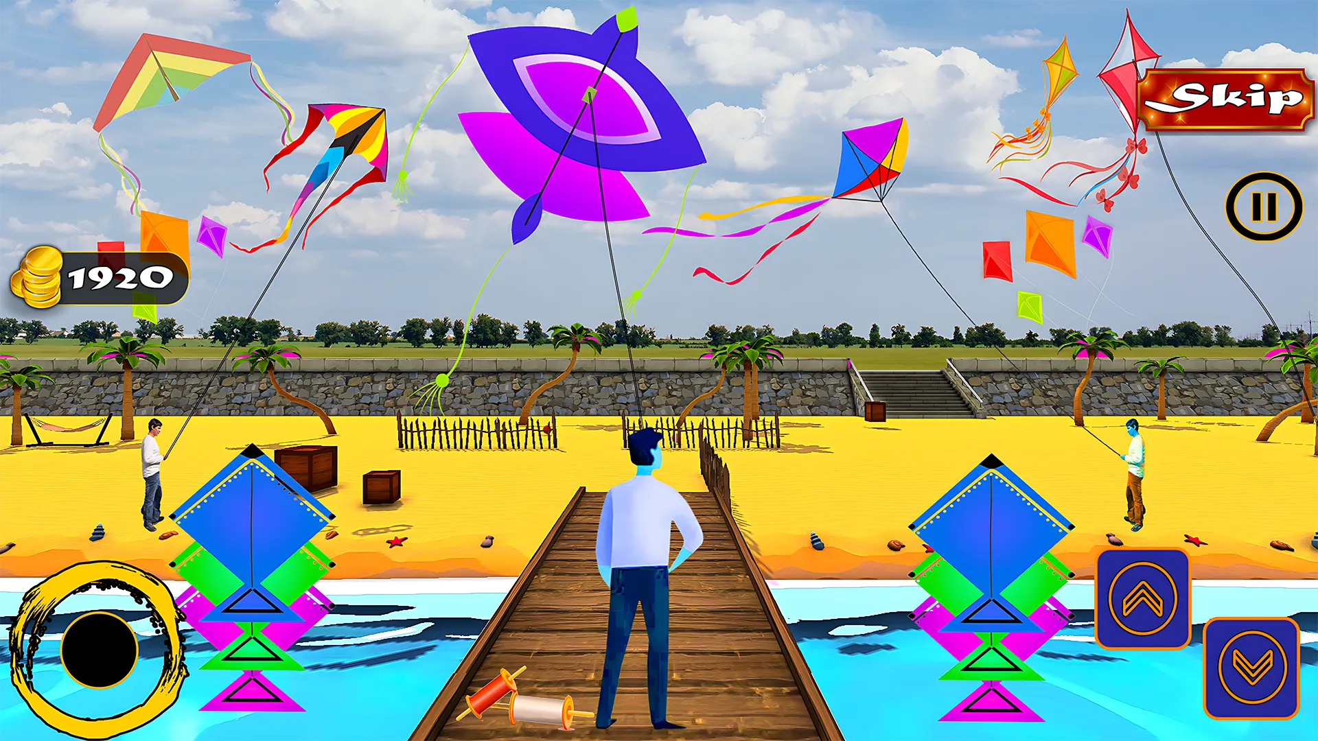 Pipa Combate Kite Game: Indian