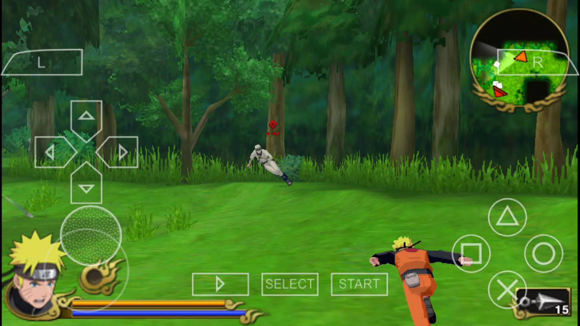 Naruto Shippuden: Legends: Akatsuki Rising PSP
