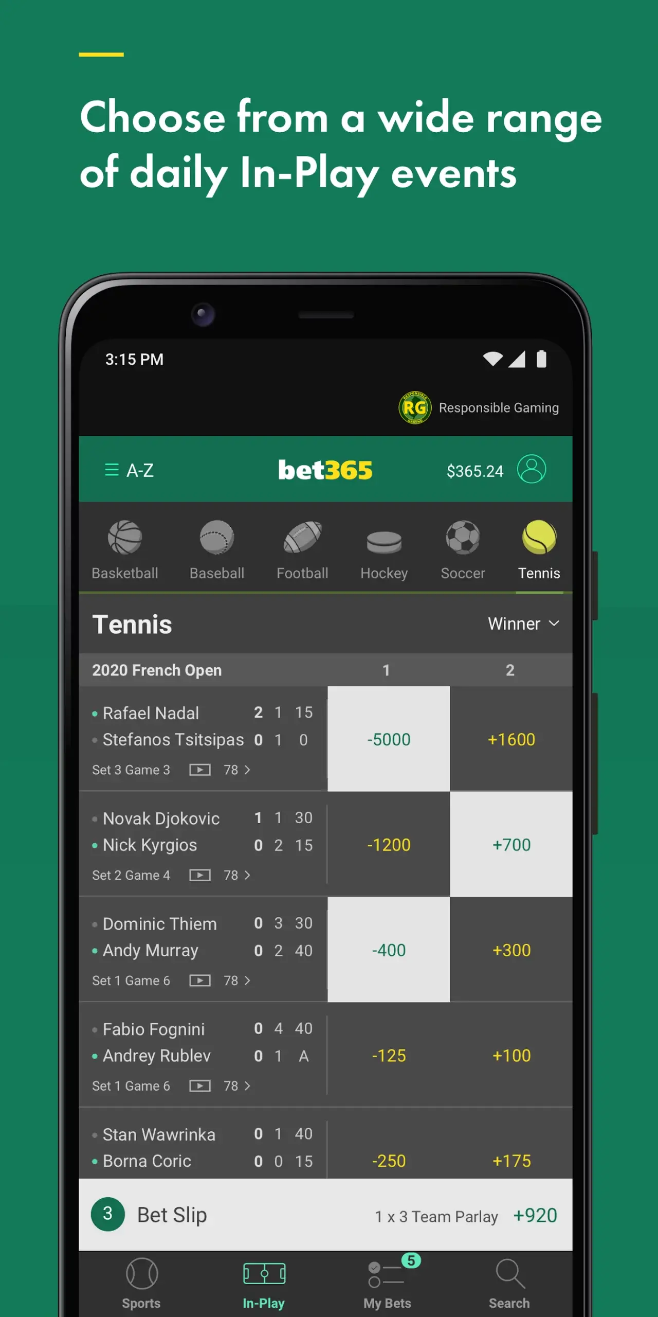Bet365 Bet365