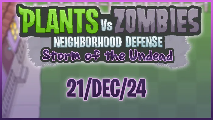 Plants vs Zombies Neighborhood Defense