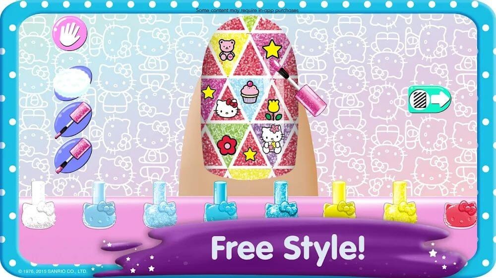 Hello Kitty Nail Salon Mod