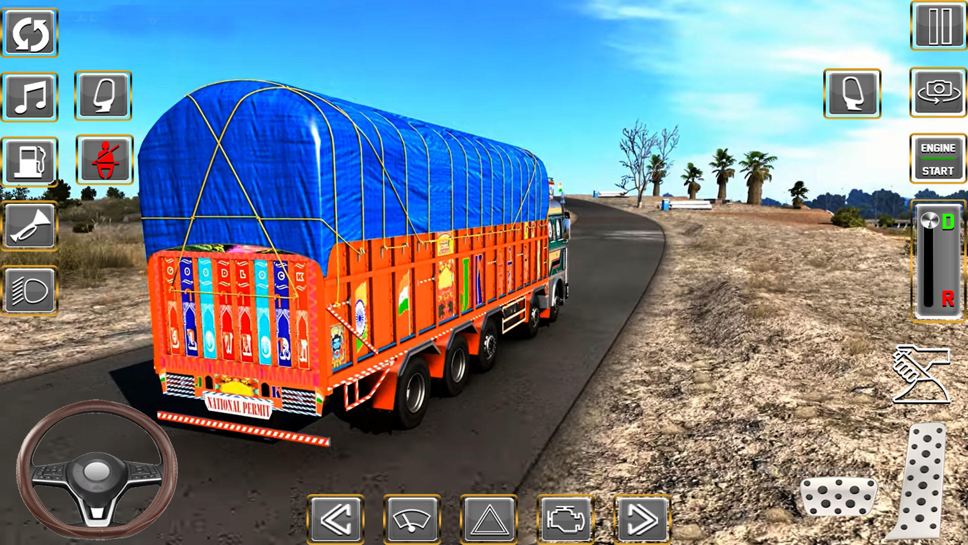 Indian Truck Game 3D Driving