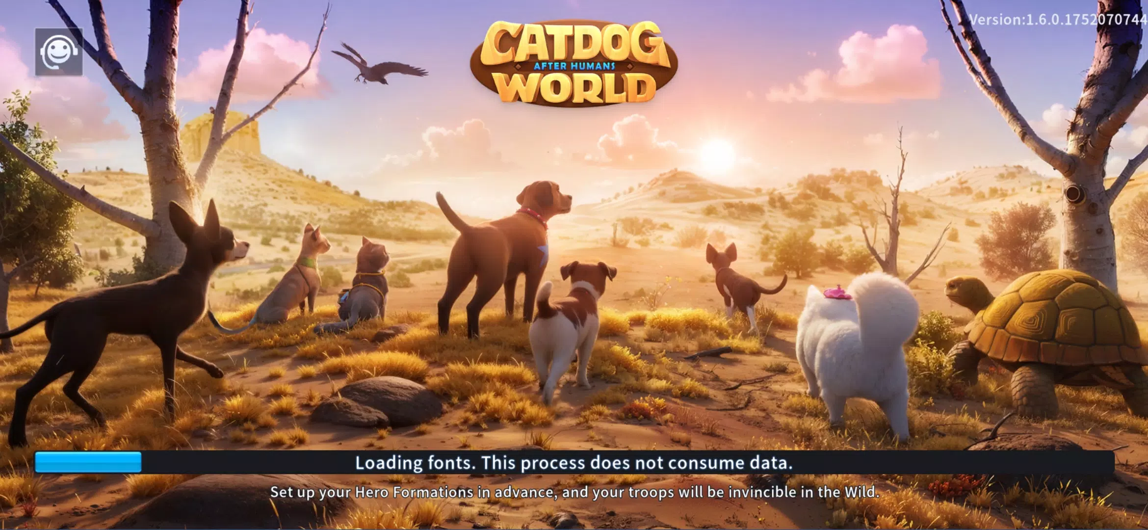 CatDog World: after humans