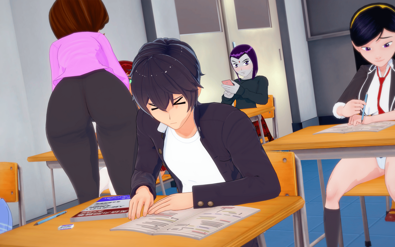 Cartoon Hearts School of Desire