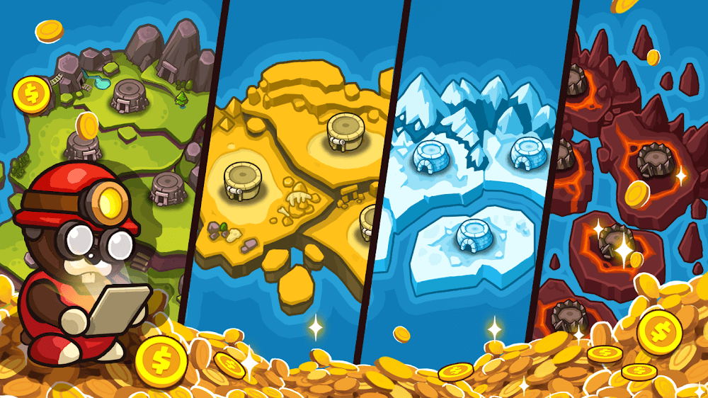 Popo Mine: Idle Mineral Tycoon