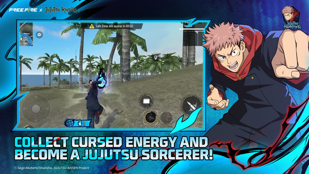 Free Fire x JUJUTSU KAISEN