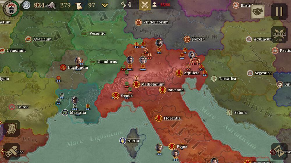 Great Conqueror: Rome Mod