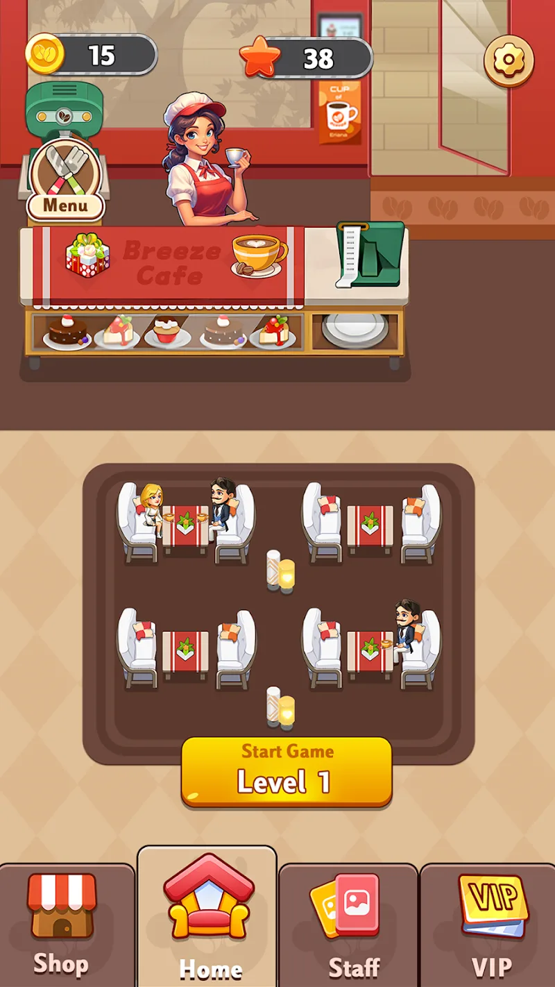 Breeze Cafe:Tile Puzzle Breeze Cafe:Tile Puzzle