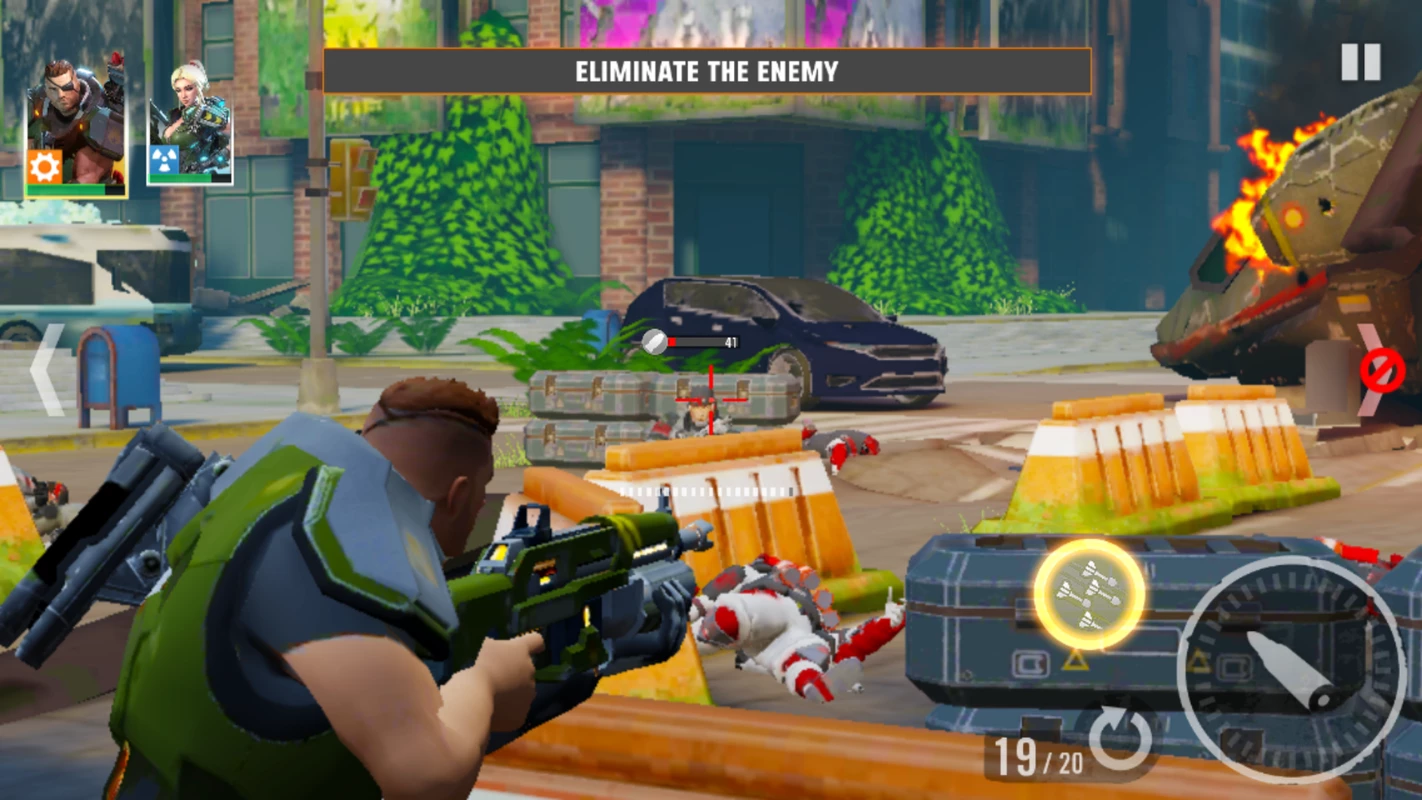 Hero Hunters - 3D Shooter wars Mod