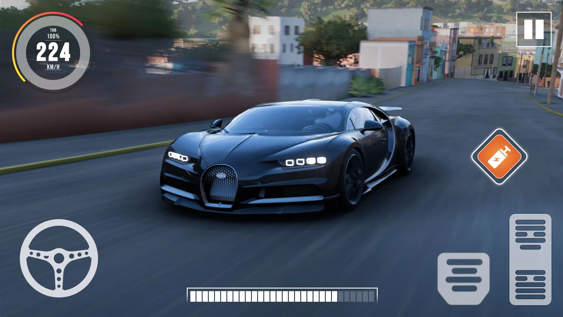 Drive Bugatti Chiron: Car Game