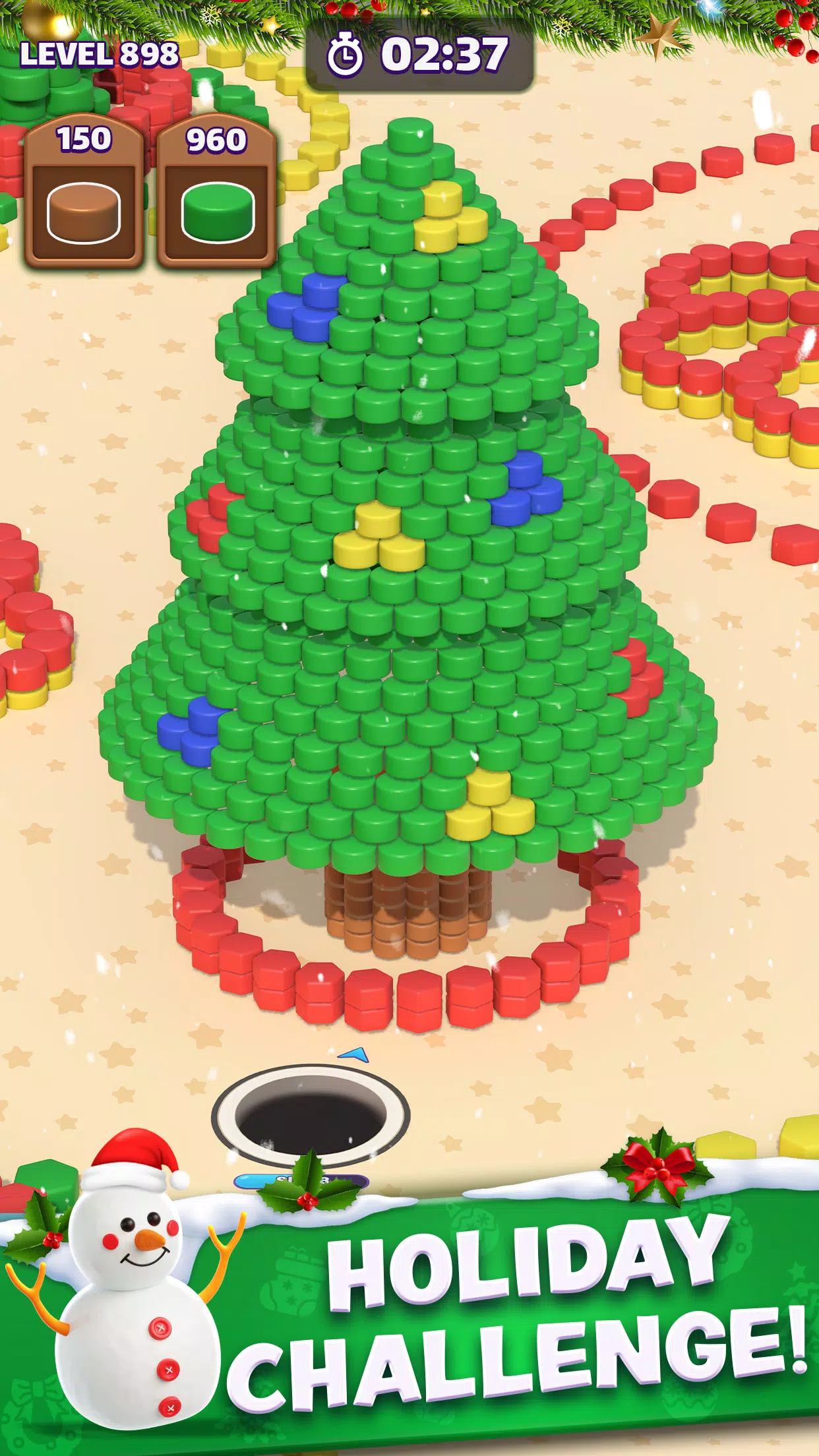 Tiles in Hole: Black Hole Tiles in Hole: Black Hole