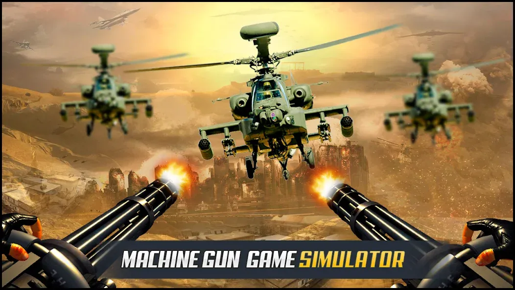 Machine Gun Firing: Gun Games
