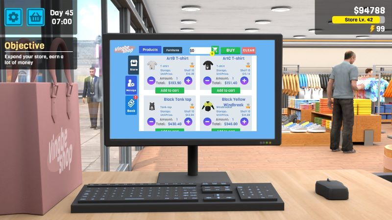 Clothing Store Simulator Clothing Store Simulator