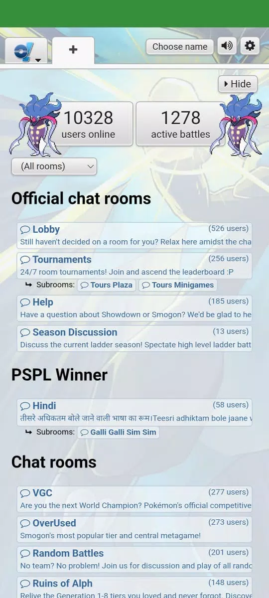 Pokemon Showdown Latest
