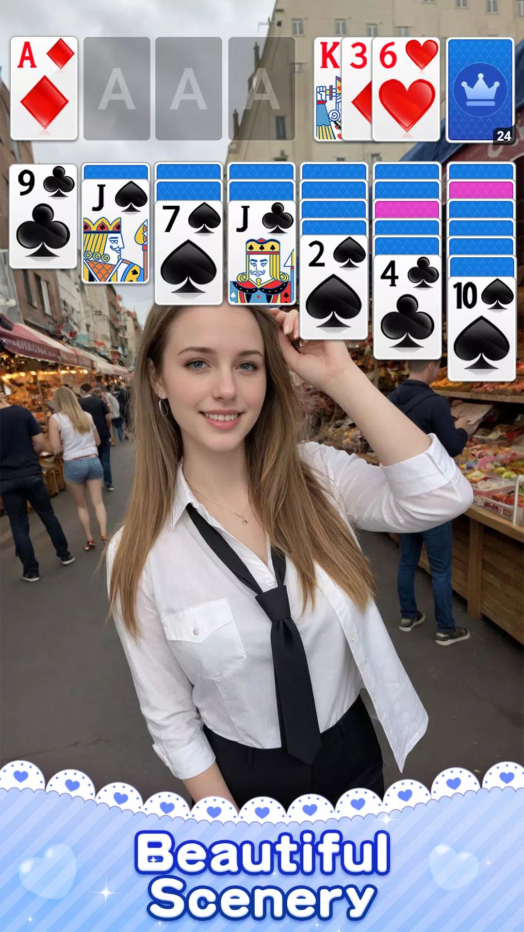 Solitaire Angel - Card Puzzle