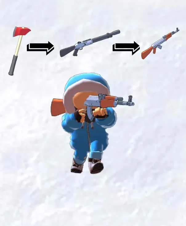 Hunter Survivor: Whiteout Mod