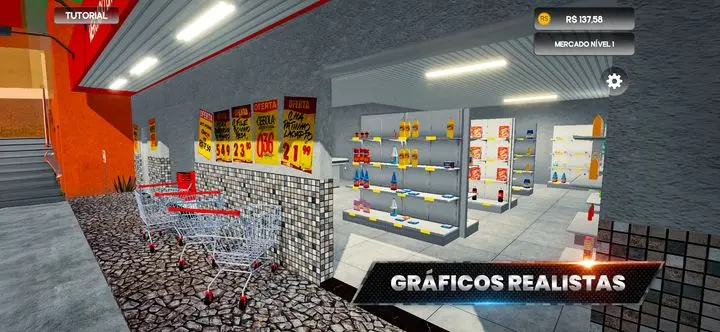 SuperMercado Brasil Simulator