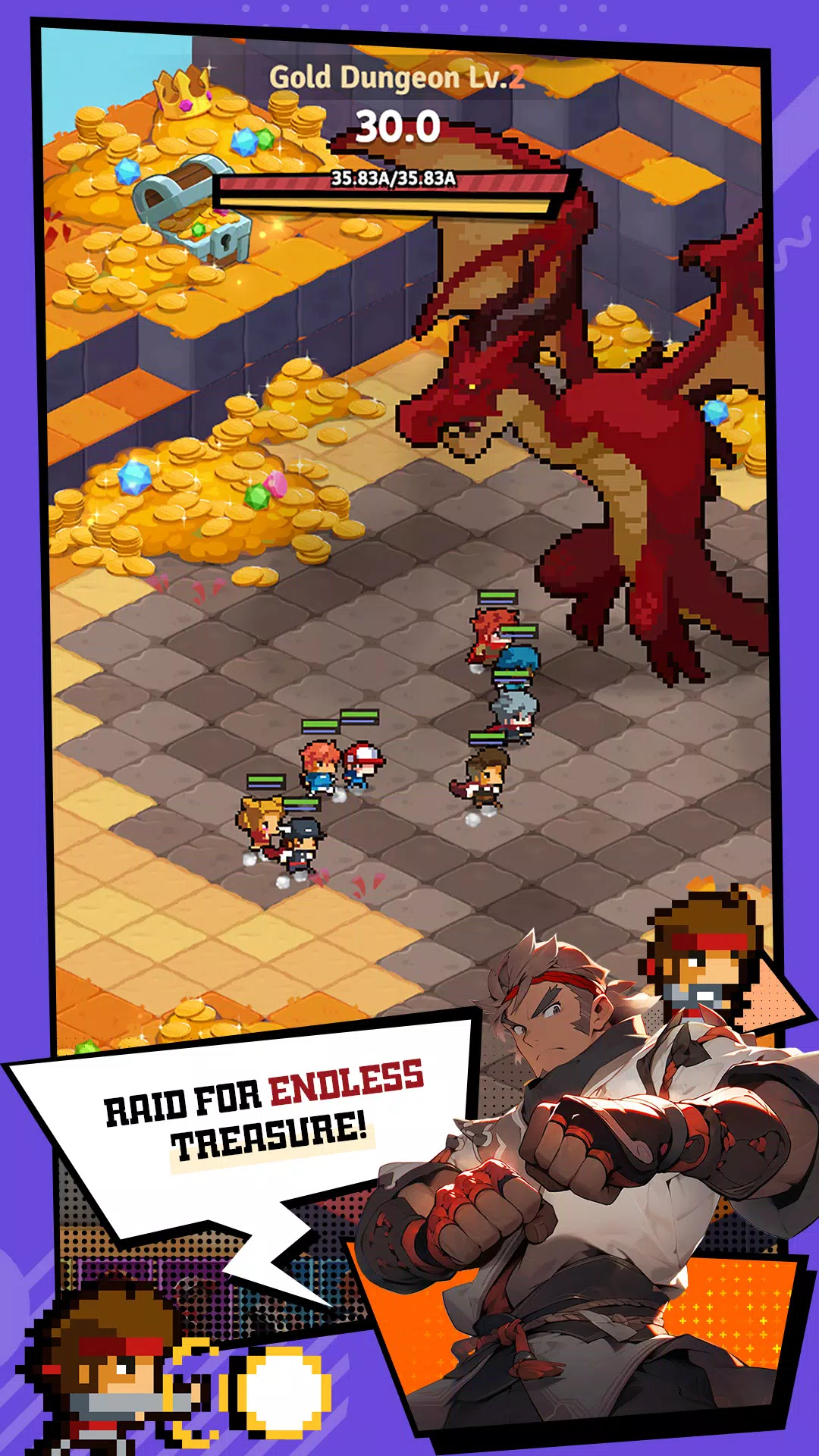 Rumble Squad: Idle Pixel RPG Rumble Squad: Idle Pixel RPG