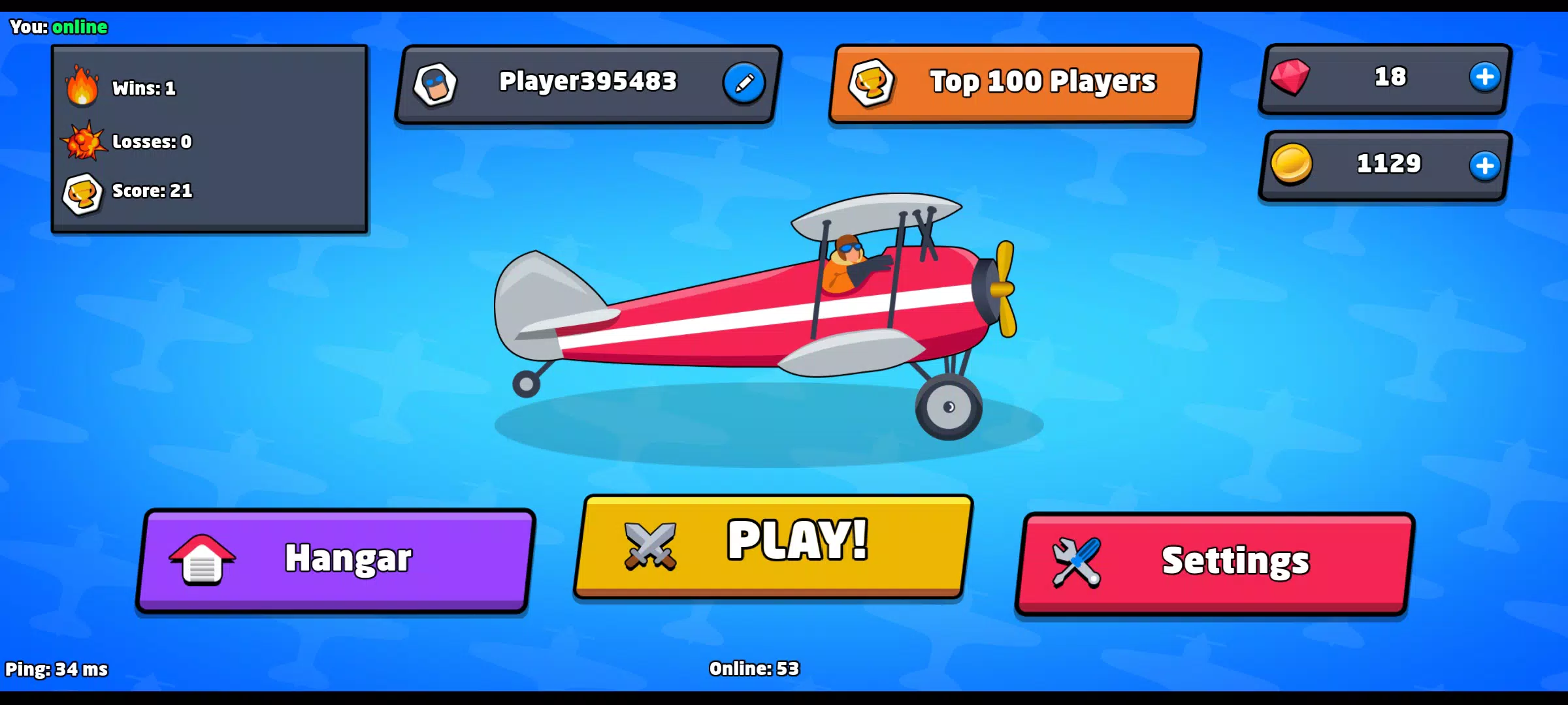 Sky Battle: Airplane