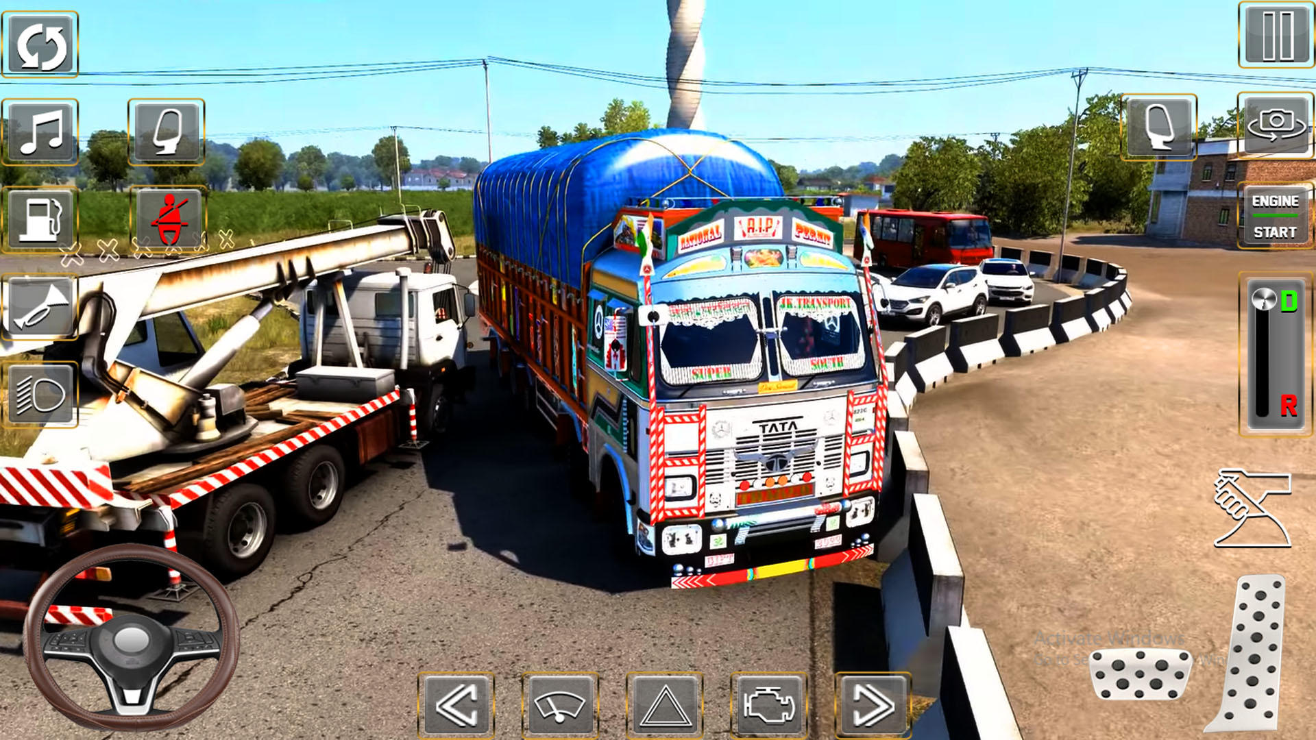 Indian Truck Game 3D Driving