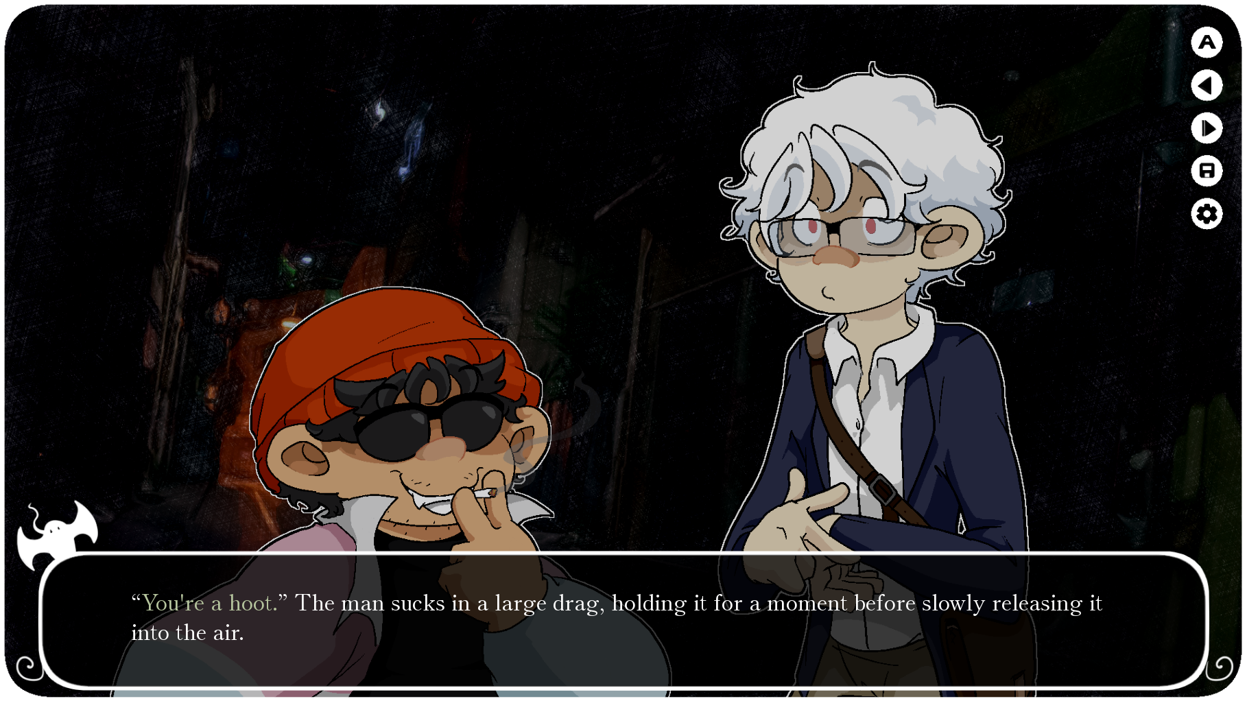 My Vampire Boyfriend Smokes Lucky Strikes
