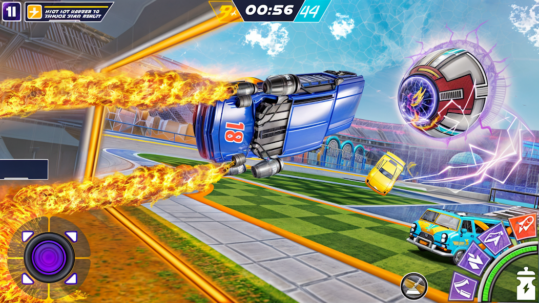Rocket Car: Car Ball Games Mod Rocket Car: Car Ball Games Mod