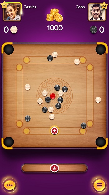 Carrom Pool Disc Game