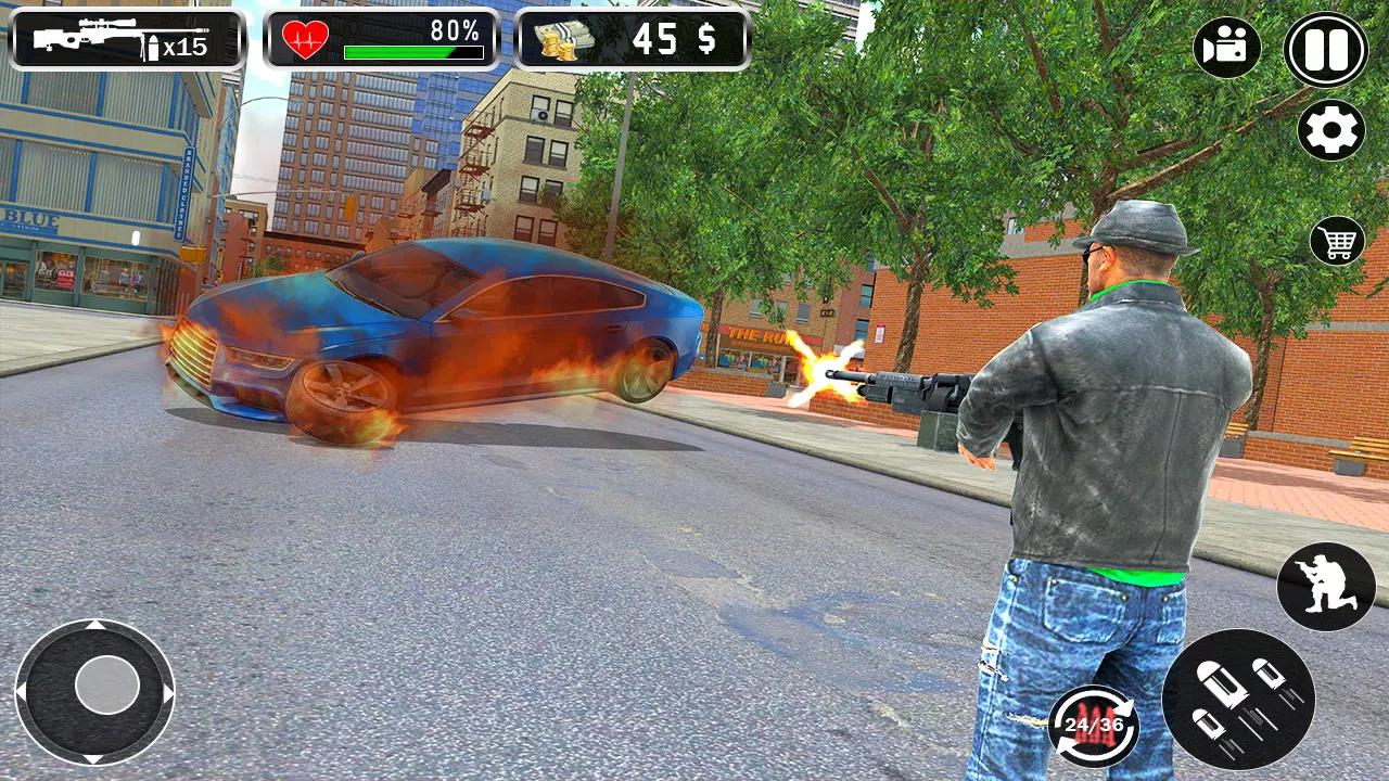 Crime Simulator Real Gangster 3D