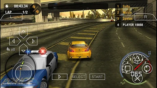 Need for Speed Most Wanted 5-1-0 PSP Need for Speed Most Wanted 5-1-0 PSP