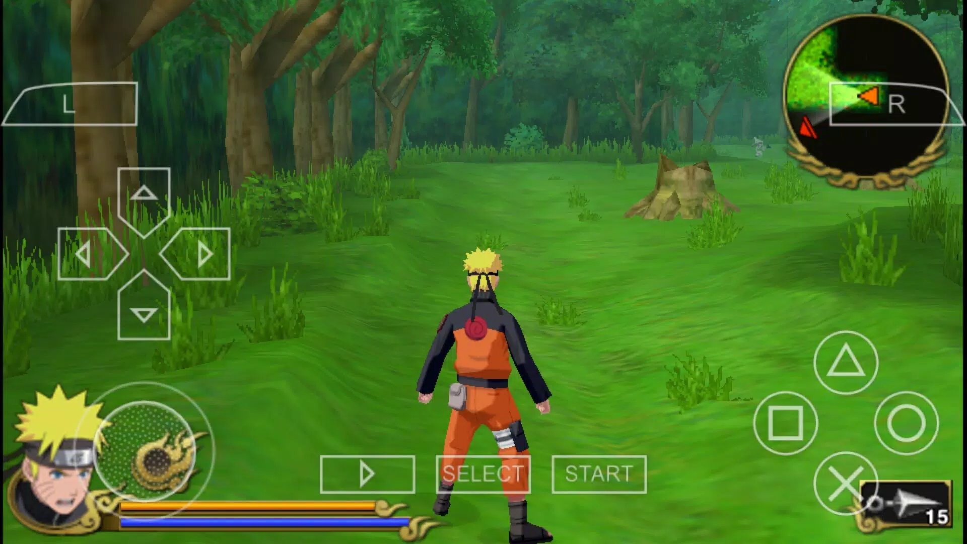 Naruto Shippuden: Legends: Akatsuki Rising PSP
