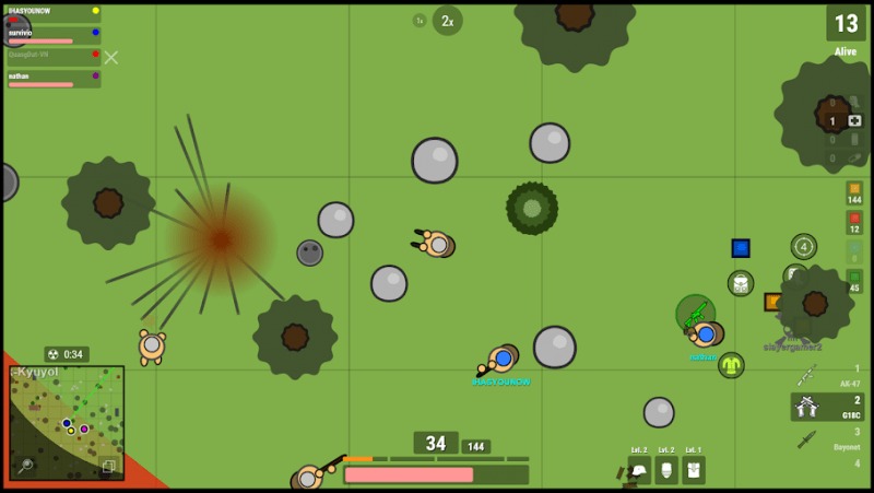 surviv.io - 2D Battle Royale
