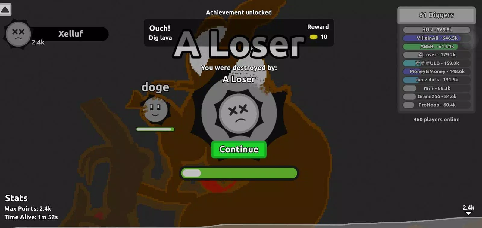 digdig.io : Dig, Kill & Spell