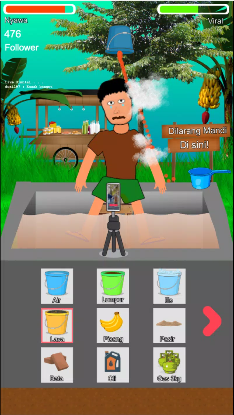 Mandi lumpur viral Simulator