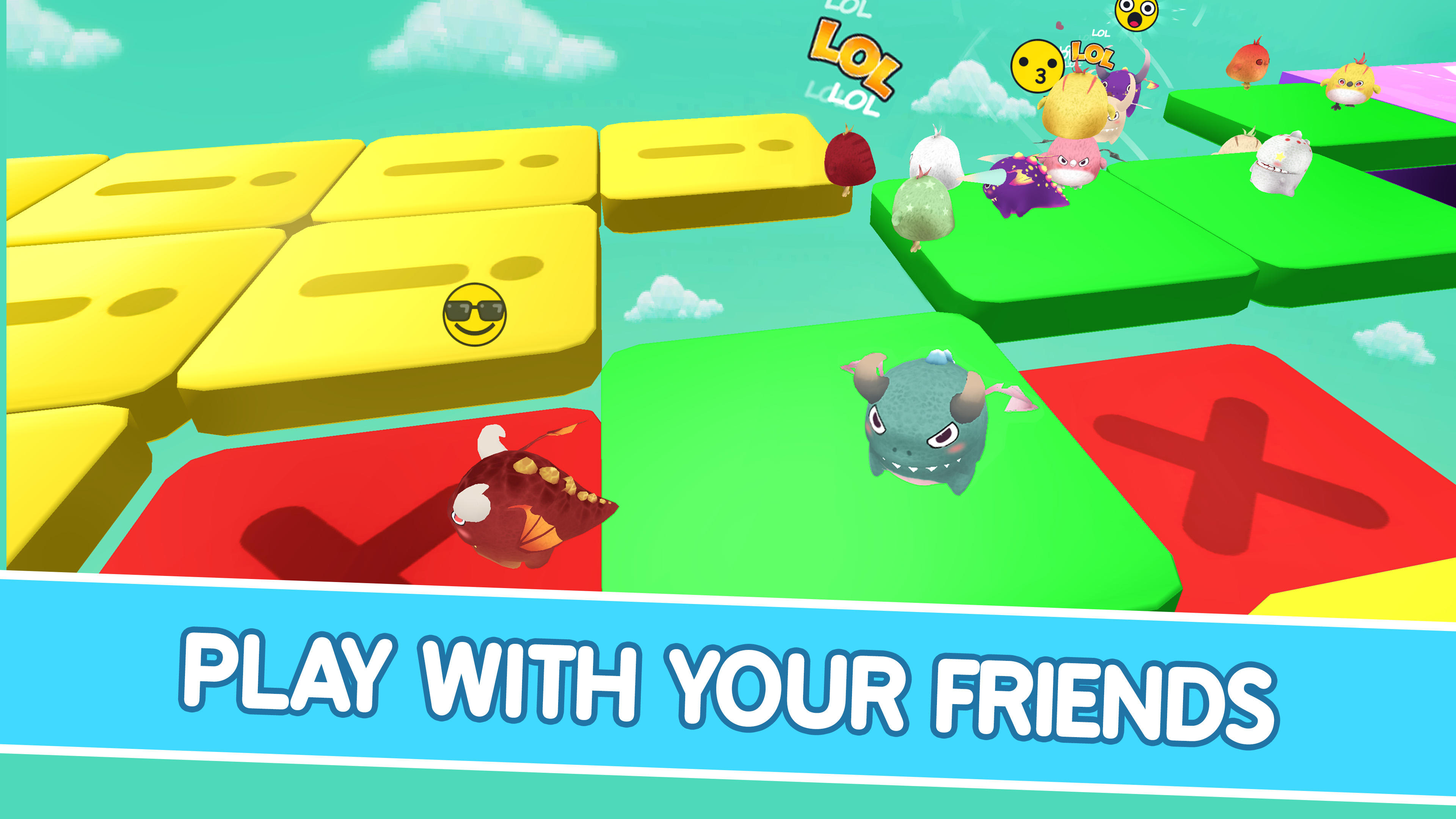 Fall.io - Race of Dino